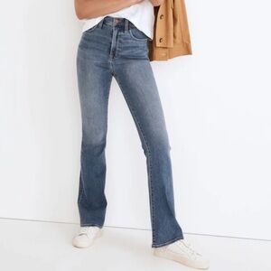 Madewell Skinny Flare Jeans in Whalen Wash